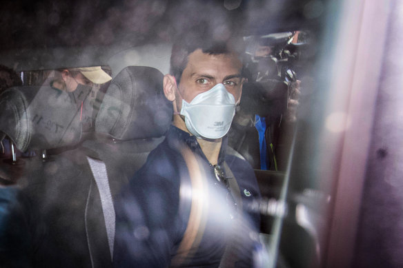 Novak Djokovic was deported from Australia in 2022 due to concern he might stoke anti-COVID vaccination sentiment.