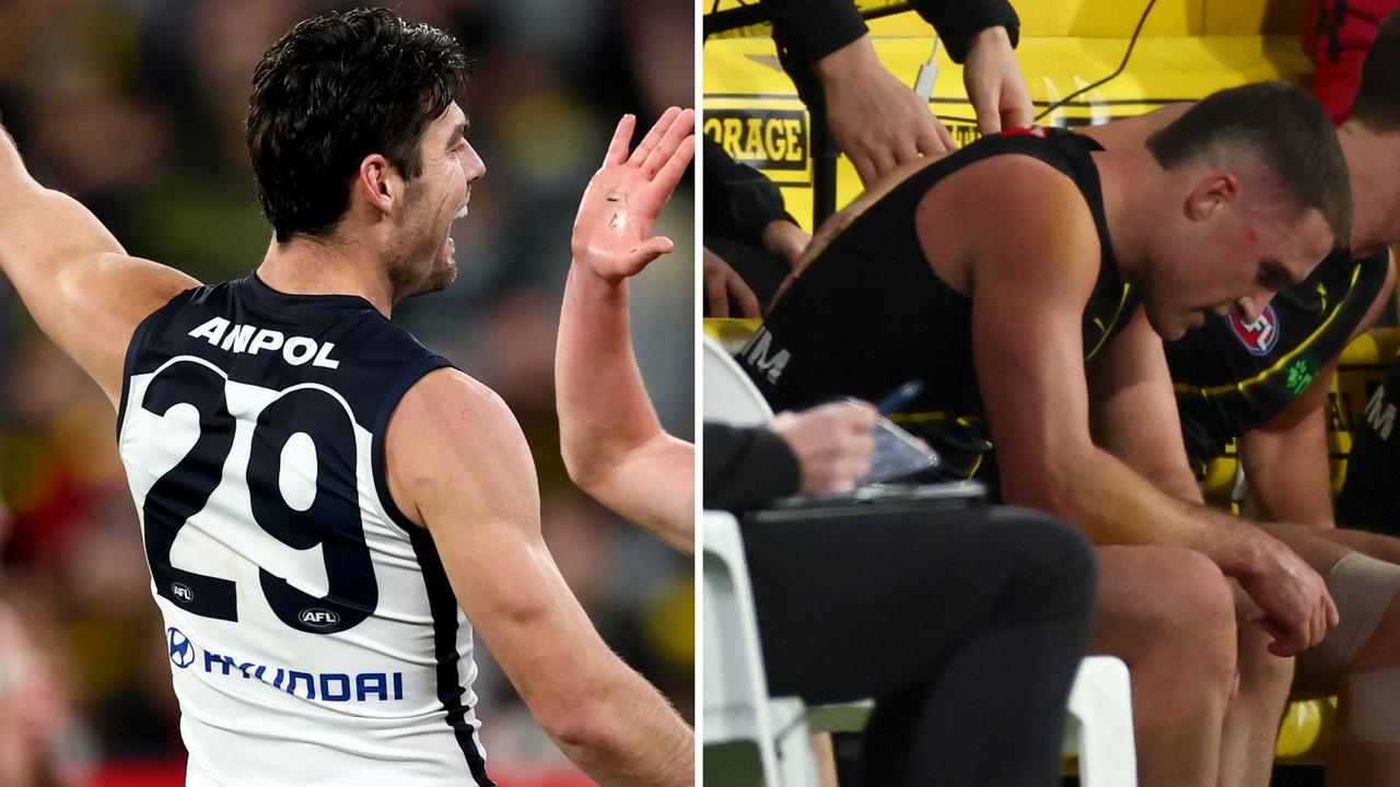 AFL results 2026, Richmond Tigers v Carlton Blues, Round 17