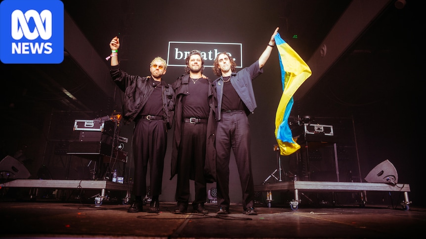 Australian band breathe. have made it big in Ukraine, what they saw shocked them