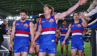 Western Bulldogs dealt bitter blow as Aaron Naughton ruled out of Fremantle clash