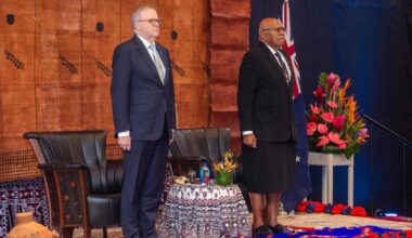 Australia signs defense alliance with Pacific nation Fiji