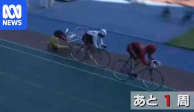 Nasty Keirin crash rules former Aussie Matt Richardson out of Commonwealth Games track cycling