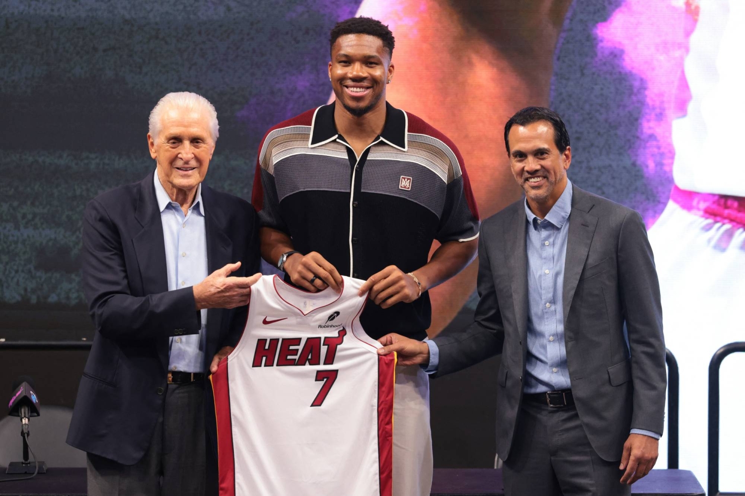 Giannis Antetokounmpo says Heat provide best route to another NBA title