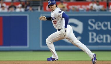 Ohtani out of Dodgers lineup with nagging knee trouble