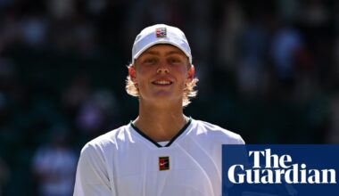 Wimbledon agony for teenager Cruz Hewitt as he bids farewell to junior tennis | Wimbledon 2026