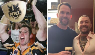 UFC 329: Conor McGregor cousins with Wests Tigers royalty Pat Richards, Mox Holloways preview, links to NRL, latest news