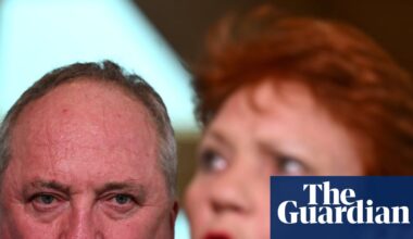 Pauline Hanson denies rumoured rift with Barnaby Joyce over Tommy Robinson podcast | Pauline Hanson