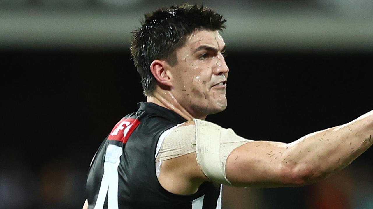 ‘Weak as p***’: Great lashes ‘soft’ verdict on Magpie’s umpire act as he exploits ‘loophole’