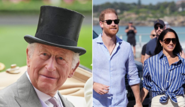 Threats force Prince Harry to leave Meghan and his children behind as he heads to the UK