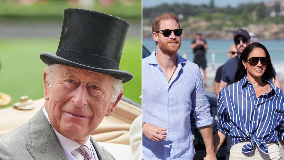 Threats force Prince Harry to leave Meghan and his children behind as he heads to the UK