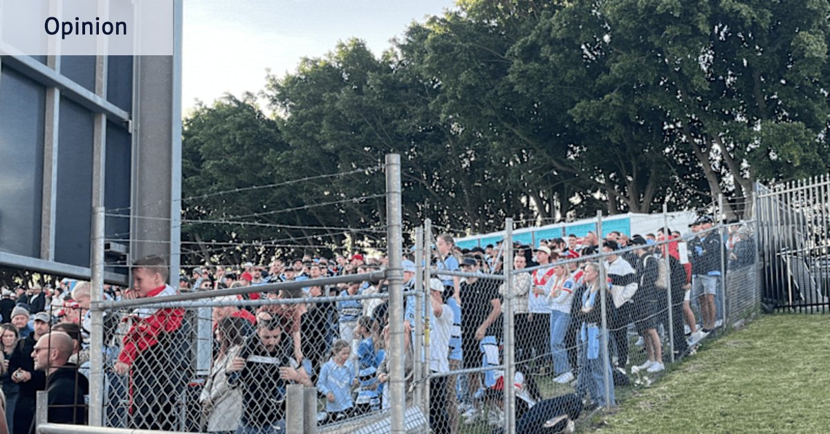 Portaloo Park 2.0: The Sharks women’s team change near the men’s urinals