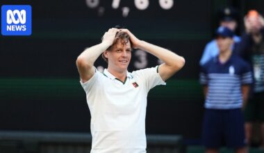 Jannik Sinner beats Alexander Zverev to win Wimbledon again
