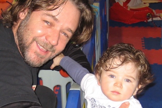 Russell Crowe wishes son Tennyson a happy birthday