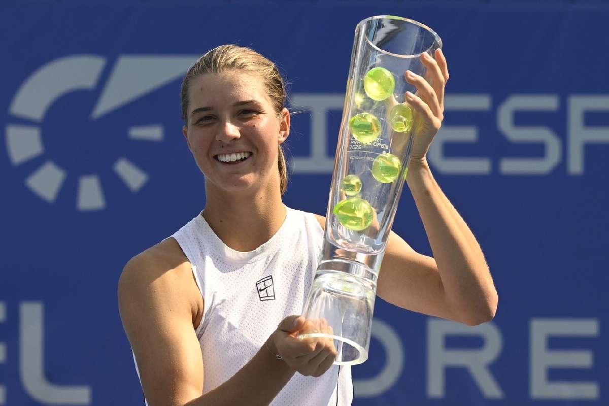 Prague Open: Lilli Tagger wins maiden WTA title with victory over Daria Snigur