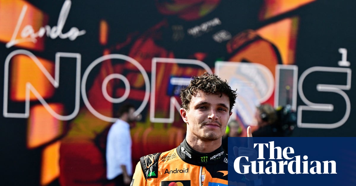 McLaren’s team principal hails ‘great trajectory’ of Lando Norris after win | Lando Norris