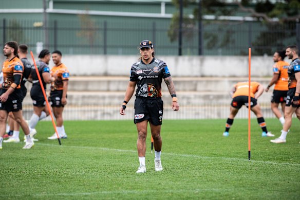 Departing Wests Tigers playmaker Jarome Luai.