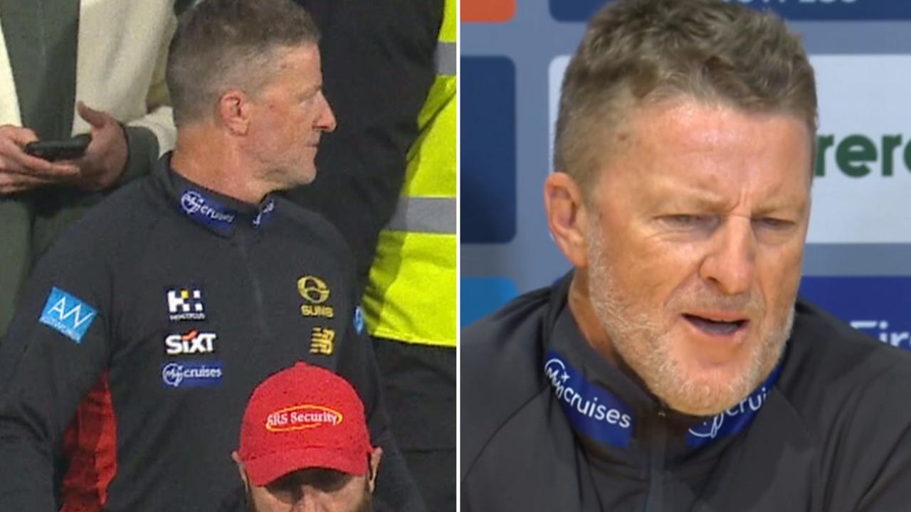 AFL 2026: Damien Hardwick fan altercation what happened, video, press conference comments, latest news