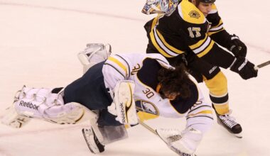 Milan Lucic's playing career included colliding with goalie Ryan Miller and other Sabres fan favorites, but his new scouting career will involve finding talent to play in Buffalo.