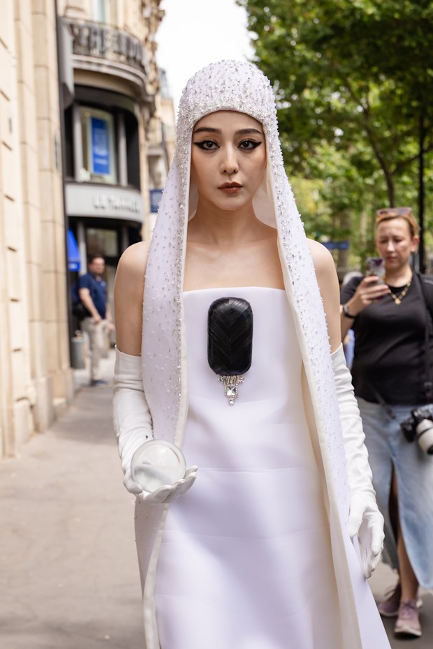 Fan Bingbing at the Stéphane Rolland Haute Couture Fall/Winter 2026/2027 show at Paris Fashion Week - Haute Couture Fall/Winter 2026/2027 on July 7, 2026 in Paris, France.