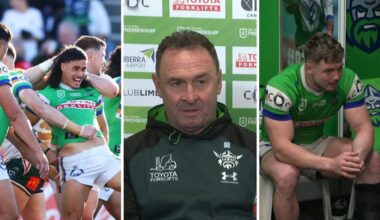 NRL 2026: Canberra Raiders v South Sydney Rabbitohs, Hudson Young injury, live blog, teams, ladder, run home, start time, Ethan Strange, news