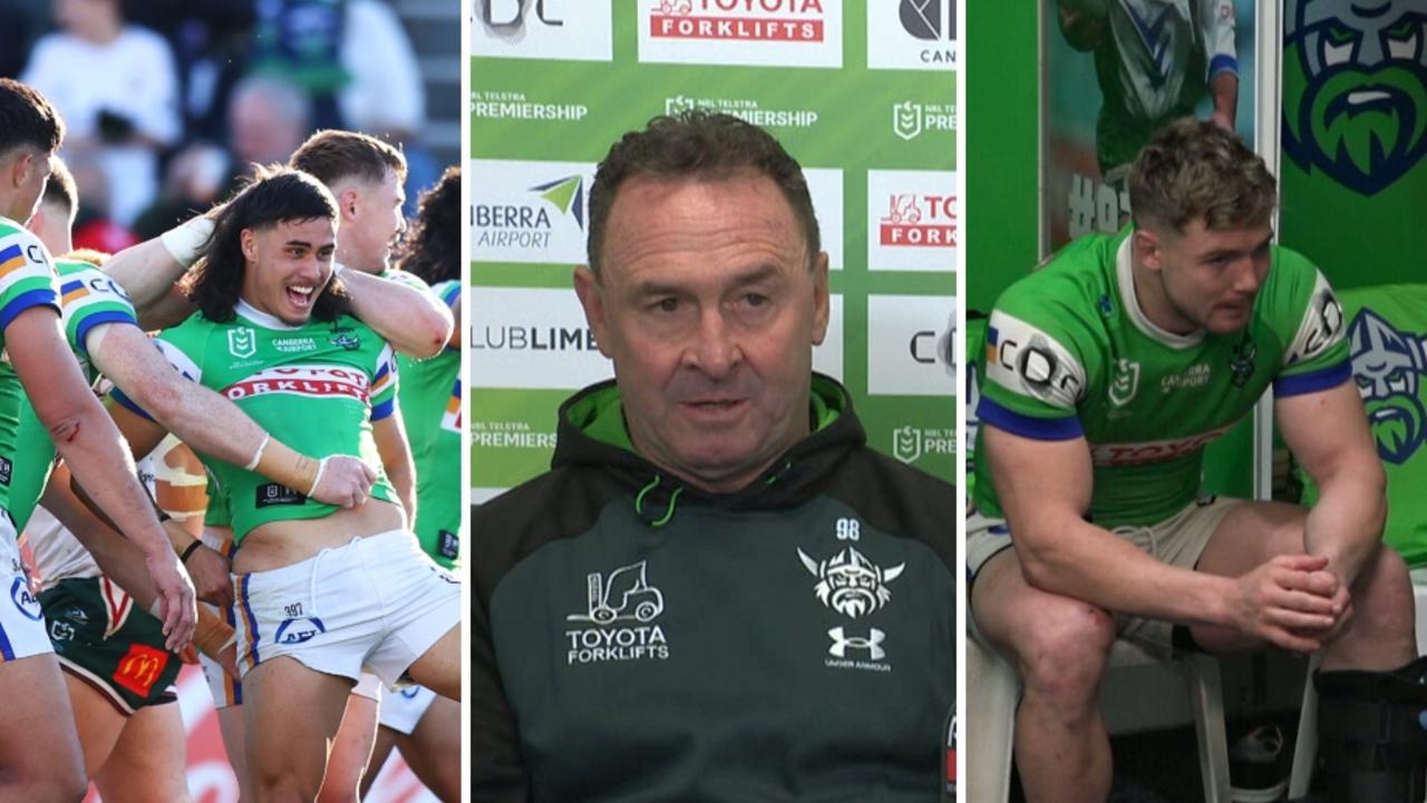 NRL 2026: Canberra Raiders v South Sydney Rabbitohs, Hudson Young injury, live blog, teams, ladder, run home, start time, Ethan Strange, news