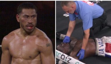 Boxing 2026: Paulo Aokuso knocks out Luis Antonio Tejeda, Tim Tszyu vs Errol Spence Jr main card, news, videos, highlights