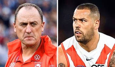 John Longmire and Buddy Franklin