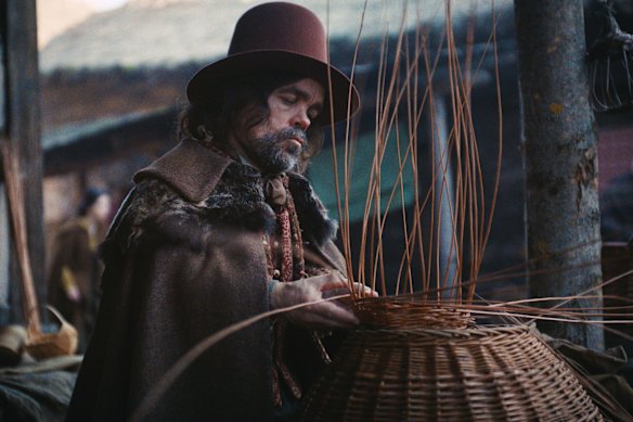 Peter Dinklage as the Basketmaker.