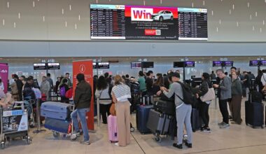 Warning of possible delays at Perth Airport as screening officers walk off the job