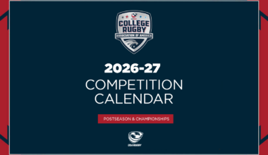 CRAA and USA Rugby confirm 2026–27 College Postseason and National Championship Series