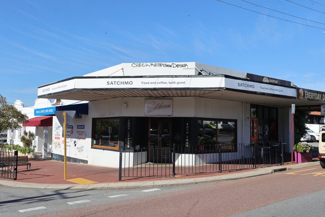News. Structure Fire. Satchmo Cafe & Delicatessen, Fitzgerald Street, North Perth. Exterior. Picture: Jackson Flindell
