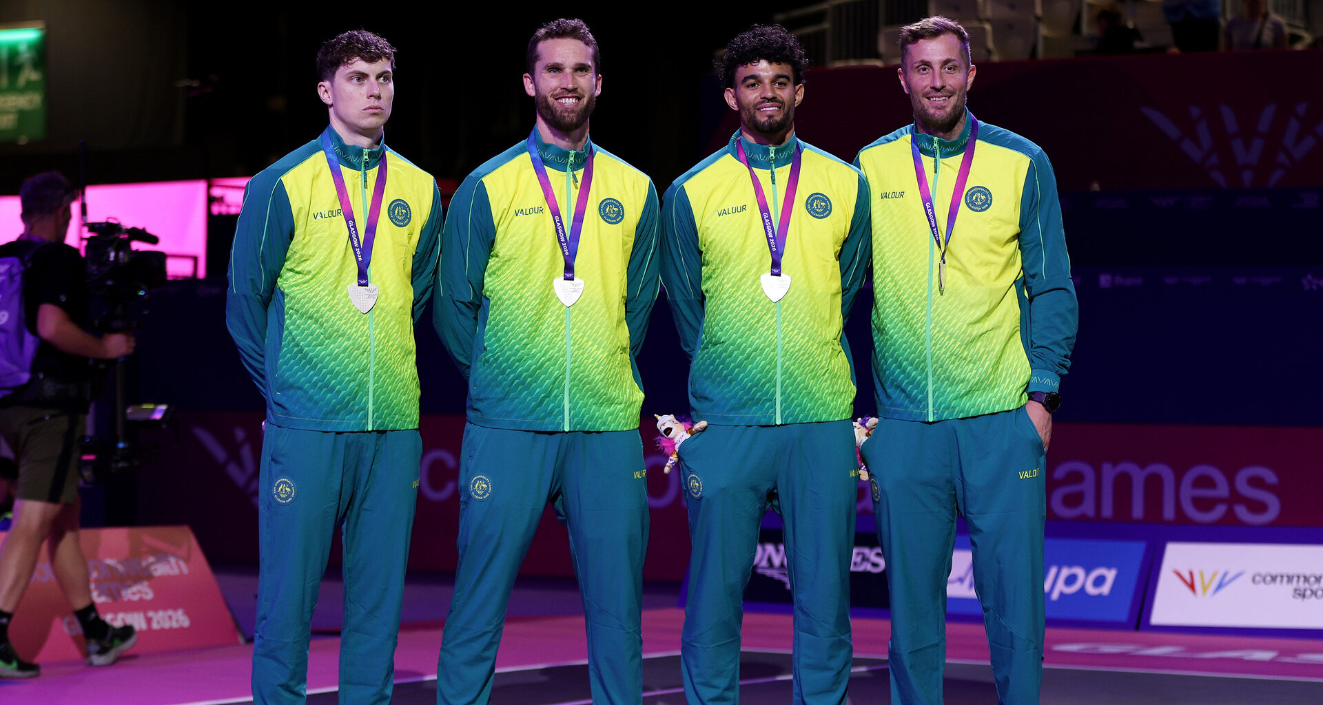 Men's Gangurrus claim silver in Glasgow