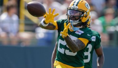 Packers' Nixon says hamstring tightness caused him to miss first practice | NFL