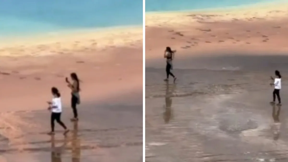 Yellowstone National Park: Uproar as ‘oblivious’ tourists filmed committing dangerous act at natural landmark