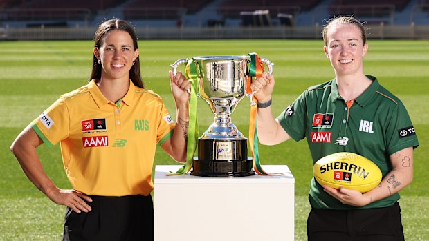 The trophy that both women are hoping to hold up.
