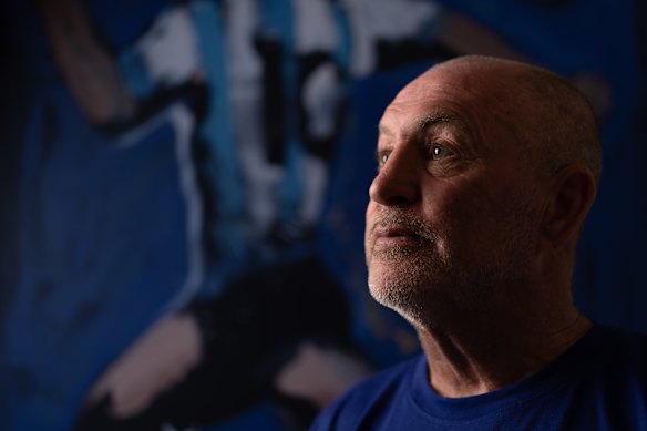 Paul Wade at his home on the Central Coast.