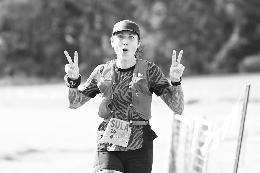 woman running