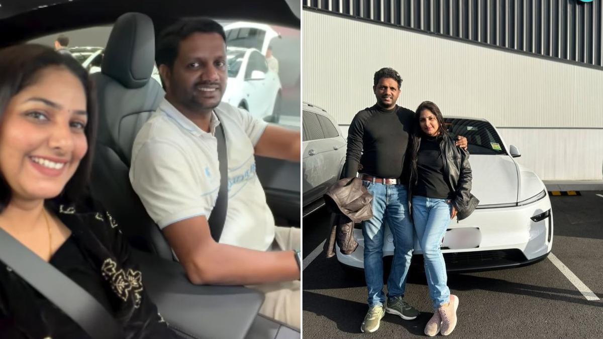 Wife’s tribute after husband killed in Queensland Tesla crash had only just reunited with family in Australia