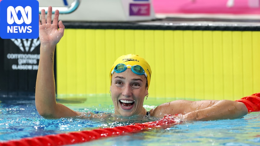 Jenna Forrester shocks Australia and herself with 200m backstroke gold on night one in Glasgow