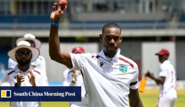 West Indies all-rounder Greaves makes history with 5 wickets for 0 runs against Pakistan
