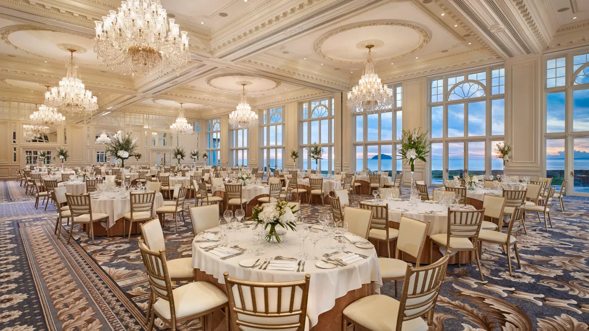 Inside Trump Turnberry: Maga caps, gold leaf and world-class golf