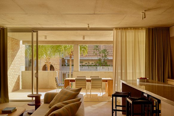 An apartment in the Bonobo.