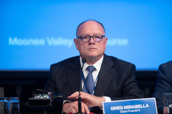 Former Victorian Liberal Party president Greg Mirabella.
