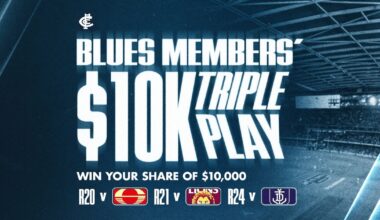 Blues members' $10K Triple Play: How to win your share