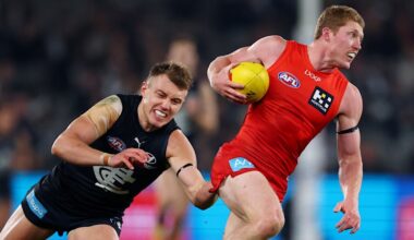 Carlton vs Gold Coast SUNS LIVE: AFL round 20 2026, scores, results, odds, stats and start time from Marvel Stadium