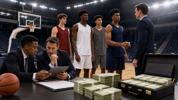 College basketball rosters near 30 million dollars
