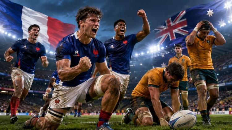 France U20 beat Australia to reach World Rugby semi