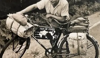 Cyclist who spent more than 50 years riding the world, dies at 86