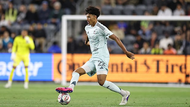 Lucas Herrington in action in the MLS.