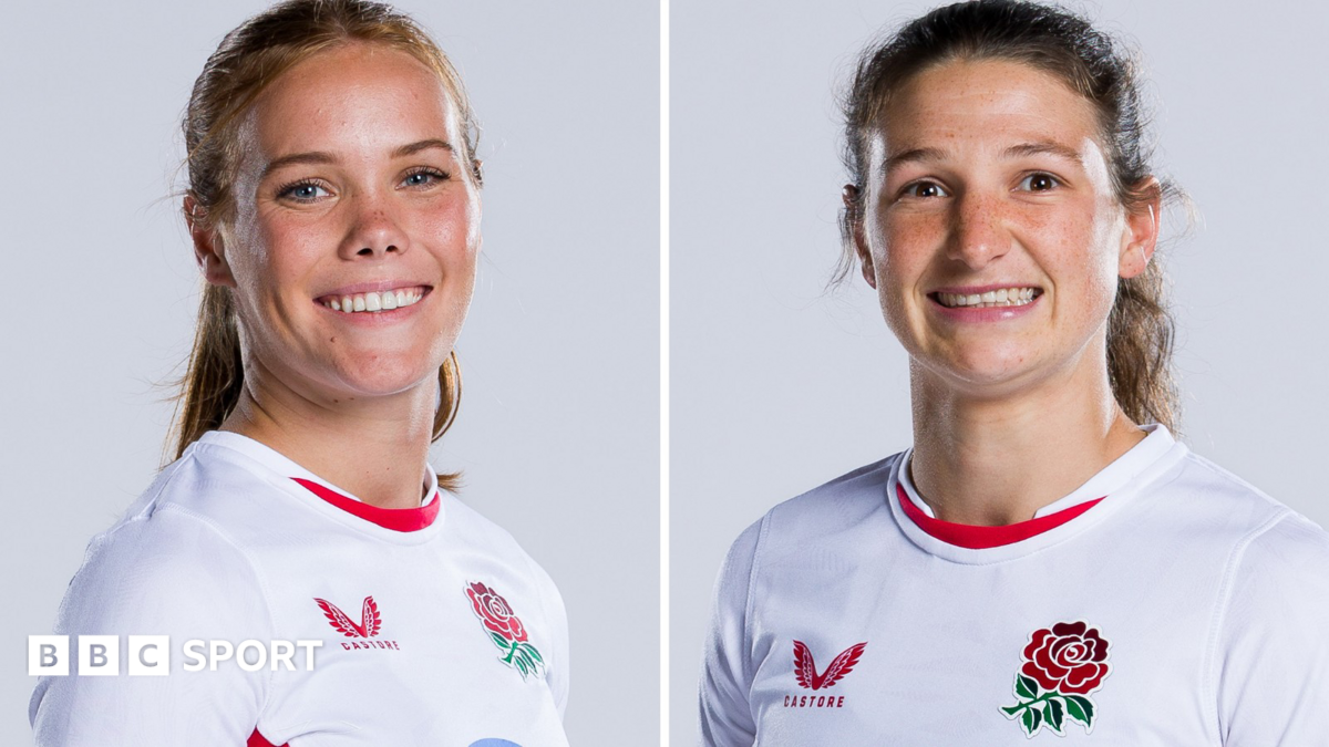Mia Venner smiles as she prepares to score a try for England against Scotland